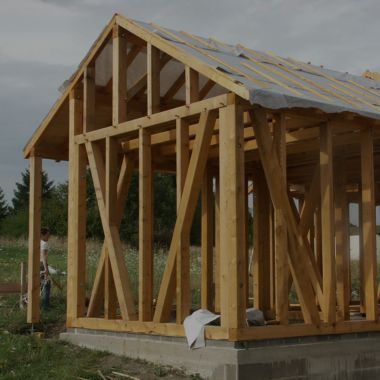 Maison-poteaux-poutres